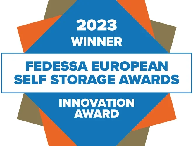 FEDESSA European Self Storage Awards 2023 Innovation Award winner