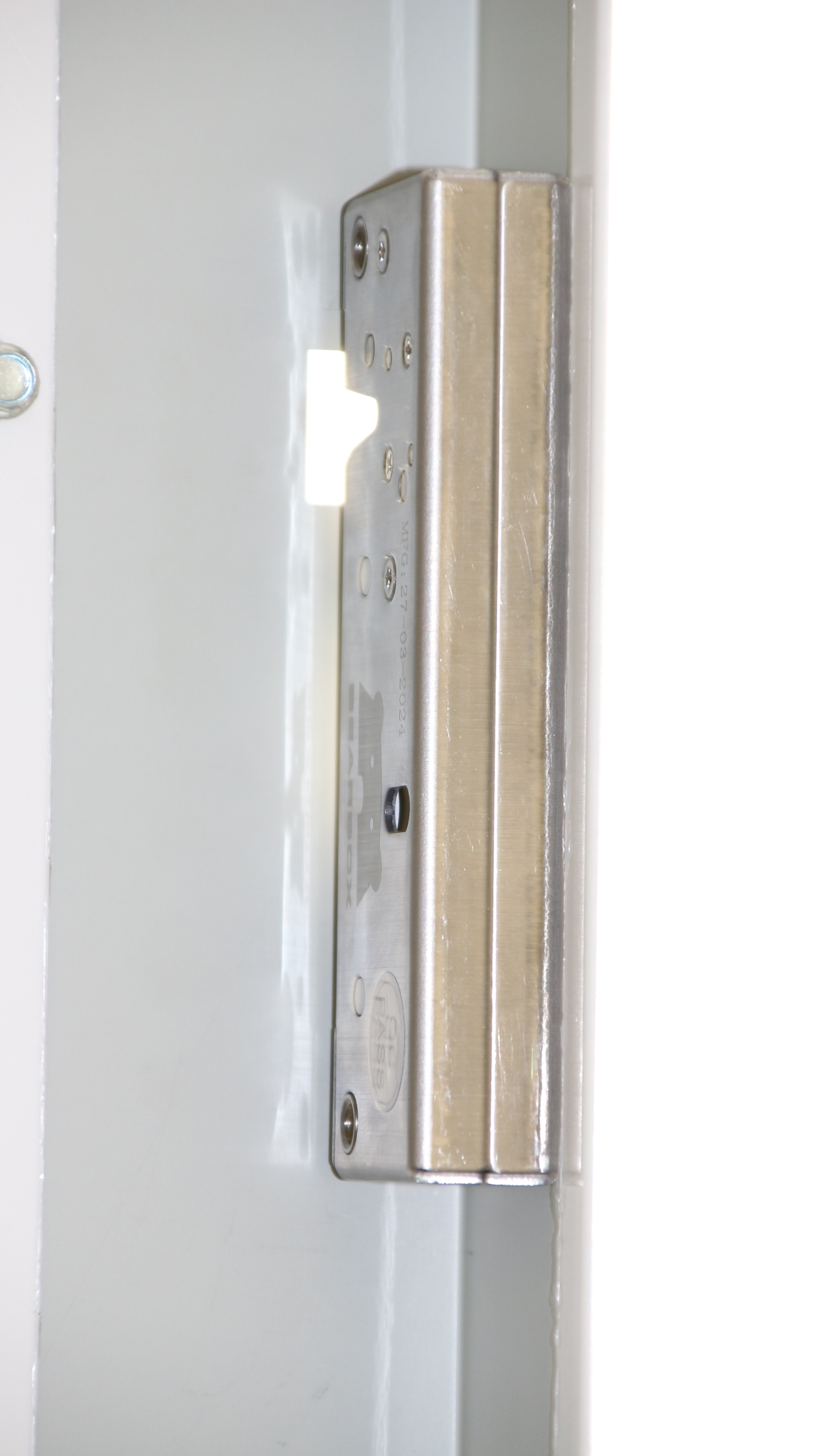 BearLock installed on a unit door